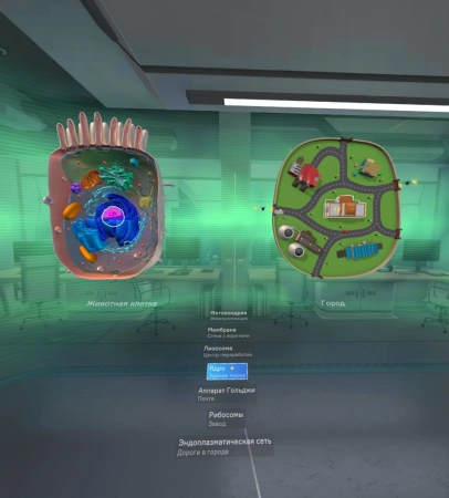VR - комплекс «Биология. Цитология» (5-11 класс)